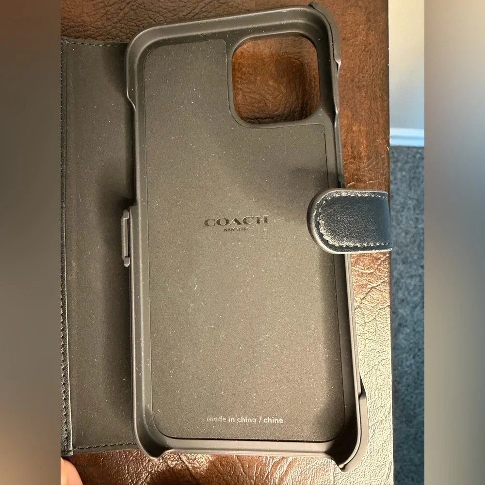 Coach Black and Gray Phone Case - Picture 5 of 11